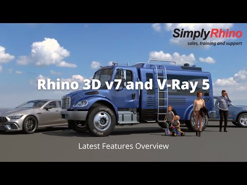Rhino 7 and V-Ray 5 – Latest Features Overview