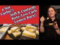 Keto Low Carb Lemon Bar Recipe