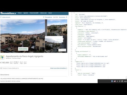 Video walkthrough of restoring a broken Python Scrapy scraper for Immobiliare.it