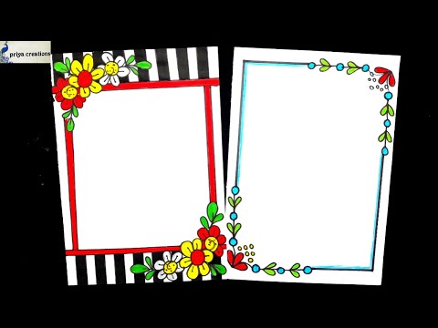 Simple Border Designs For Paper Detailed Login Instructions Loginnote