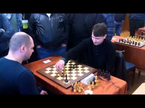 End of the game GM Kislinsky Alexey   Bordovsky Vladimir 4 round Rapid