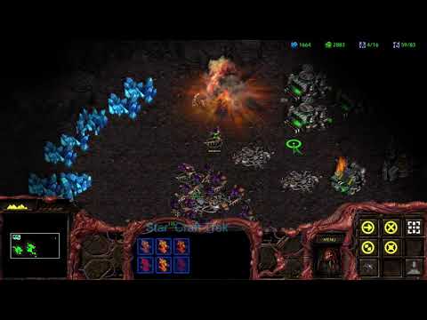 StarCraft Brood War REMASTERED - To Slay The Beast - Zerg Campaign 8