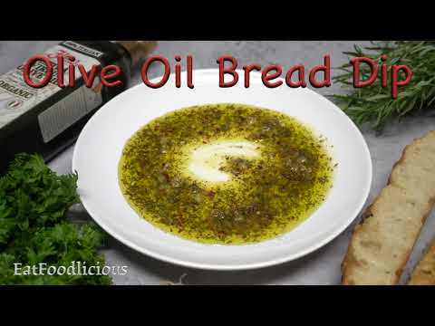 Restaurant Style Olive Oil Bread Dip