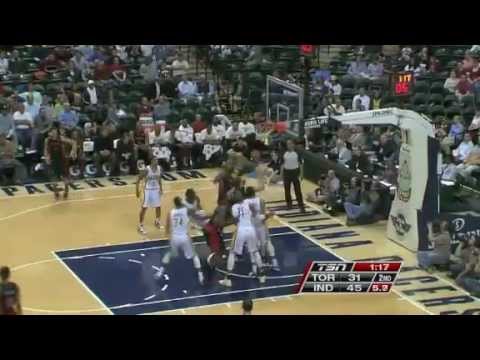 NBA Toronto Raptors vs Indiana Pacers | Monday, April 9, 2012 | L 98 - 103 Highlights