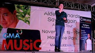 Alden Richards - Rescue Me | LIVE at Marquee Mall Pampanga