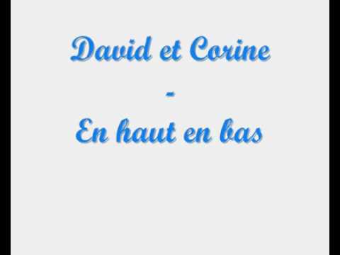 david et corine en haut en bas