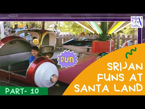 Srijan is at Santa Village Part - 10 | Kids Fun At Santa Land | Toy Train Kids Videos for Kids