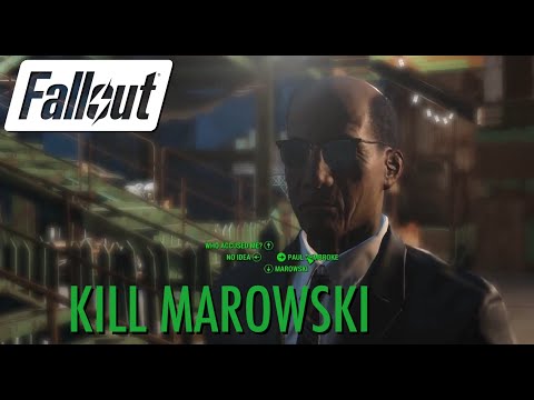 Fallout 4 Kill Marowski Misc Quest