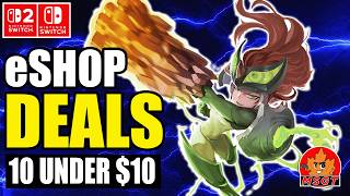 eSHOP SALE ALERT! TOP 10 UNDER $10 Nintendo Switch & Switch 2 Budget Game Deals 2026 Up to 80% OFF