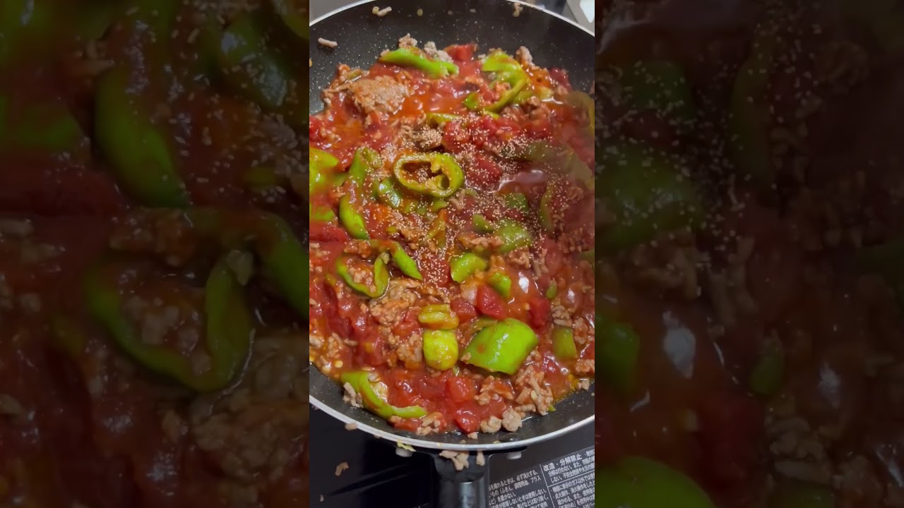 社会人の弁当なんてこんなもん(青唐辛子)