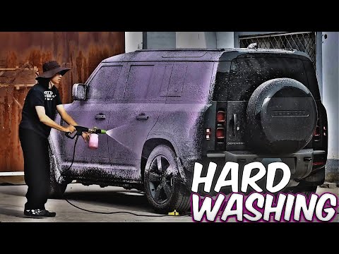 HOW TO CLEAN YOUR LAND ROVER DEFENDER 110✨