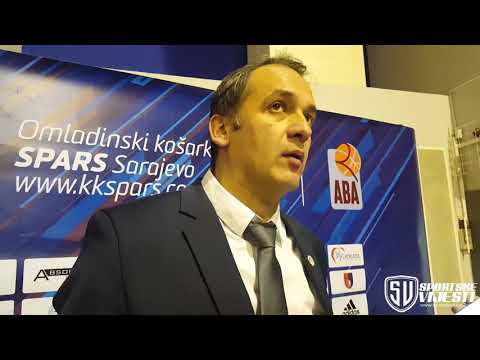 ABA 2 Liga 2018/19, OKK SPARS Sarajevo - KK Splut (Hrvatska) 96-58, izjave trenera nakon meča, SPARS
