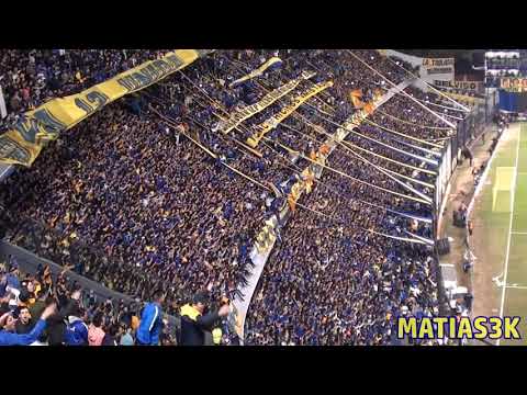 "Boca Alianza Lima Lib18 / Queremos la copa" Barra: La 12 &bull; Club: Boca Juniors