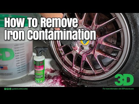 How to chemically remove contamination from your cars wheels and paint - BDX - Iron Fallout Remover