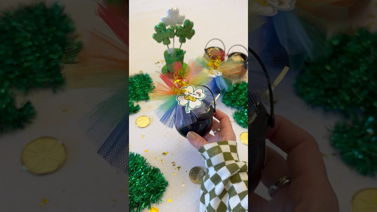 Lucky Gift Idea for St. Patrick’s Day! ☘️#stpatricksday #gift #diy #crafty #craftyideas #giftideas