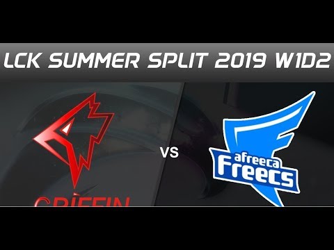 Griffin vs Afreeca Freecs | LCK Summer 2019 W1G3 | FULL GAME