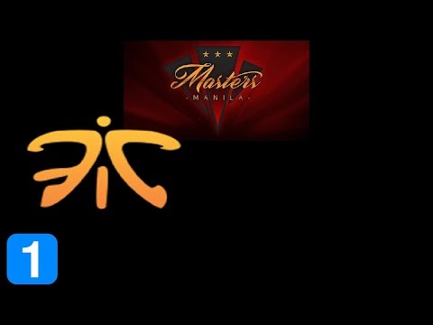 Fnatic vs Hawk Gaming Game 1 Masters Manila 2017 Highlights Dota 2