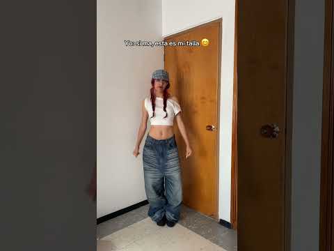 Que vivan los pantalones gigantes 💖 #pantalones #talla #pantalon #jean #facts #oversize #baggy