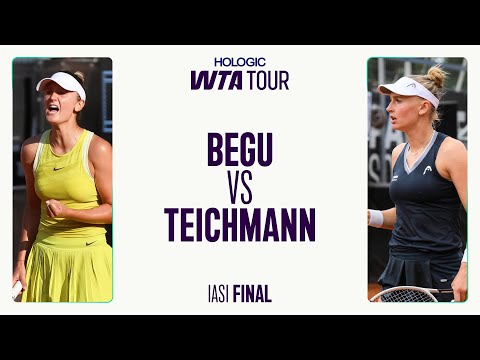 Irina-Camelia Begu vs. Jil Teichmann | 2025 Iasi Final | WTA Match Highlights