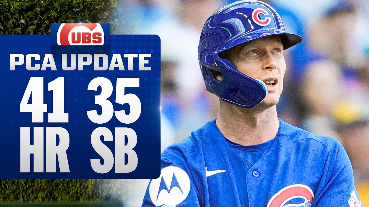 PCA is FIVE STEALS from a 40/40 SEASON! | MLB Highlights (Plus his 41st HR)