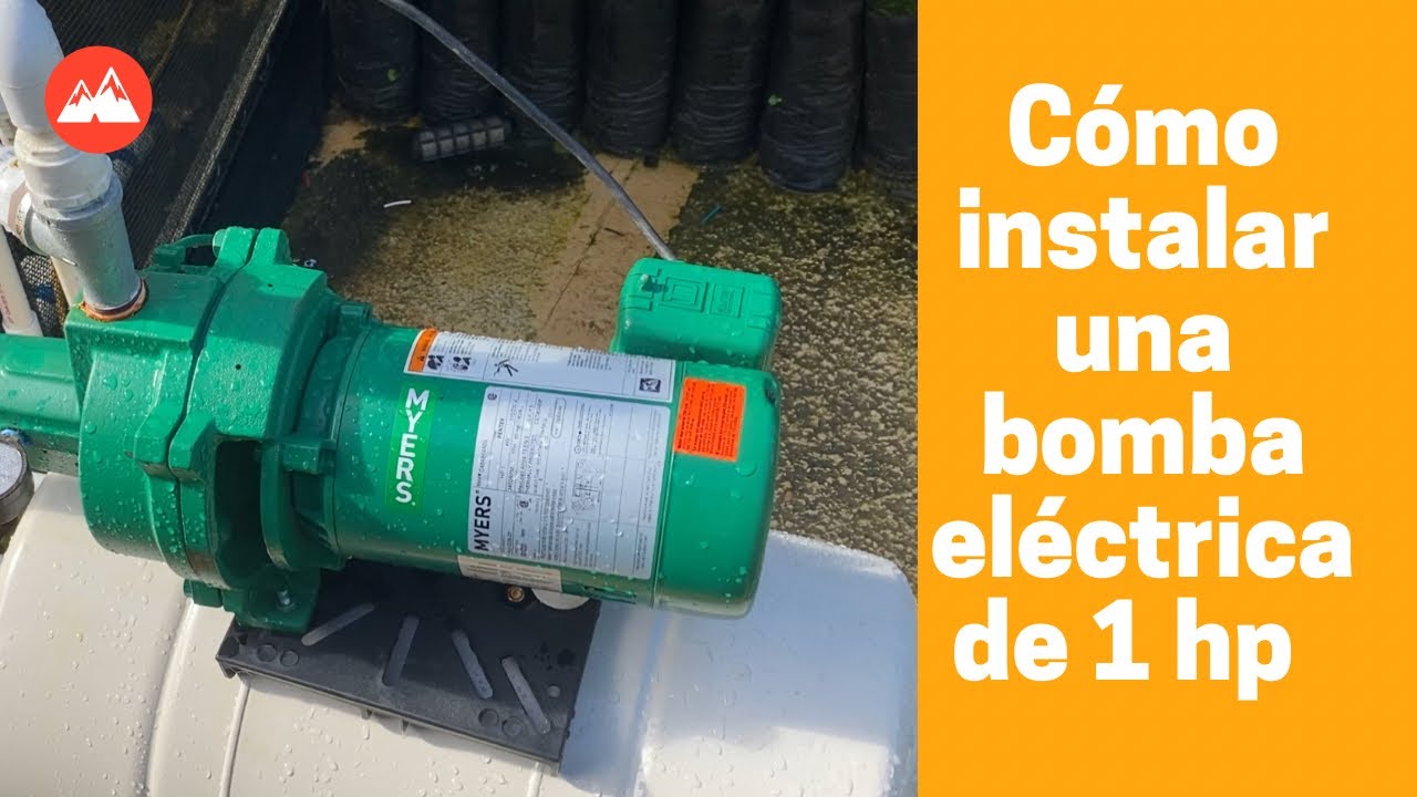 Cómo instalar una bomba eléctrica de 1 hp para riego