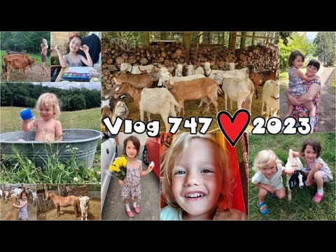 Vlog 747/23 - zvířátka Aničky a Simíka