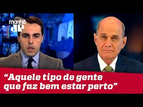 'Ele era aquele tipo de gente que faz bem estar perto', diz colega de Boechat
