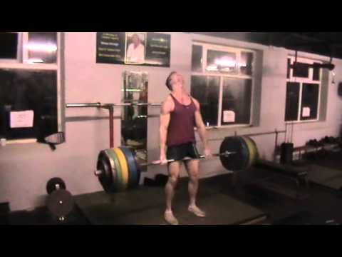 James Ferrin Jr 220kg Deadlift (Centaur Gym)