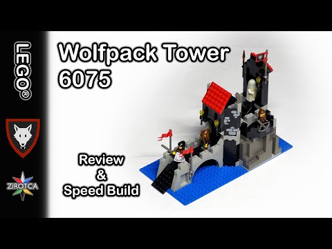 LEGO Wolfpack Tower | LEGO Castle | LEGO Wolfpack | LEGO 6075 - Speed Build & Review Video