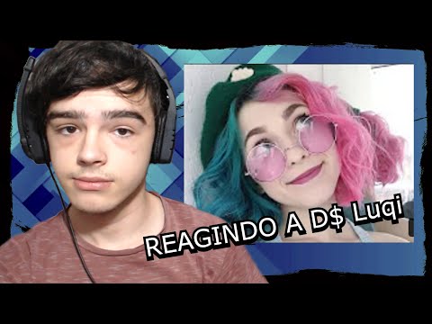 REACT  D$ Luqi - Cabelo azul e rosa (Prod. Raico e Haku) [edit by @jotatress]