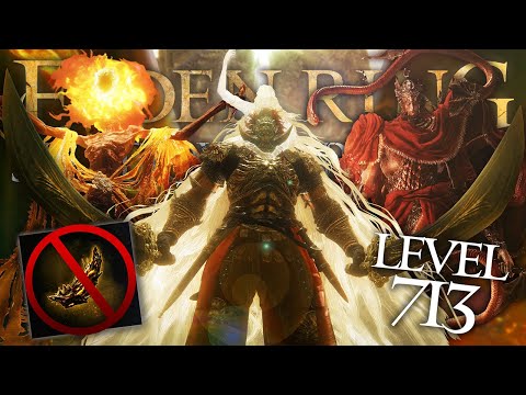 MAX LEVEL 713 vs DLC BOSSES in Elden Ring!!