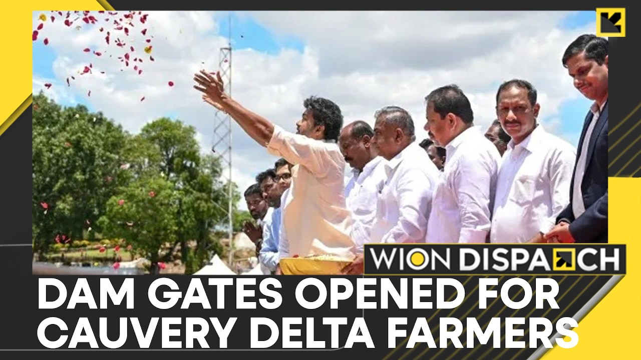 Tamil Nadu CM Vijay Opens Sluice Gates of Stanley Reservoir at Mettur | WION Dispatch
