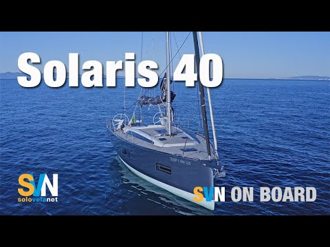 Solaris 40, an Italian-built sailboat presented in 2021