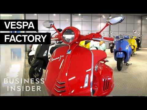 , title : 'How Vespa Scooters Are Made | The Making Of'