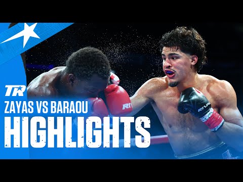 Xander Zayas Makes History in Homecoming Unification vs Abass Baraou | HIGHLIGHTS