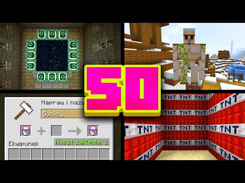 50 RZECZY, których MOGŁEŚ nie WIEDZIEĆ o Minecraft | #3