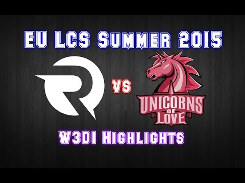Origen vs Unicorns of Love - HIGHLIGHTS - EU LCS Summer 2015 - W3D1 - League of Legends