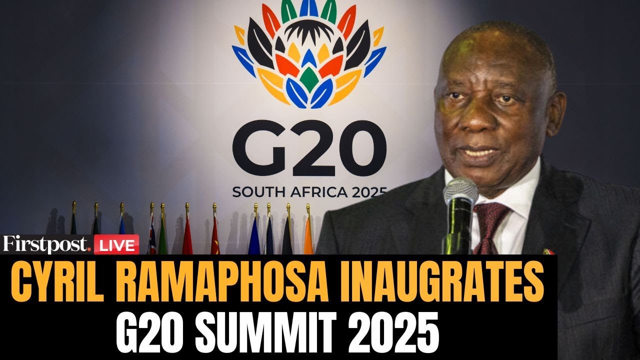 G20 Summit LIVE: President Ramaphosa Opens G20 Summit, Stresses on Multilateralism | Johannesburg