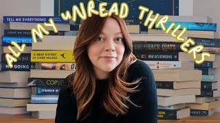 every thriller/mystery book on my TBR