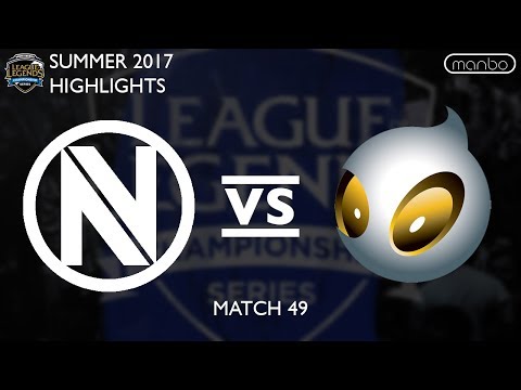 NV vs DIG All Games Highlights NA LCS Summer 2017 Team Envy vs Team Dignitas LoL eSports