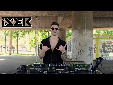 ISEK Live From Düsseldorf - Techno & Melodic-Techno at Apollo Theater skate parc #djisek#techno#isek