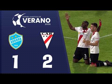 El millo saca ventaja de visita - Aurora 1 - Always Ready 2 - Torneo Amistoso de Verano