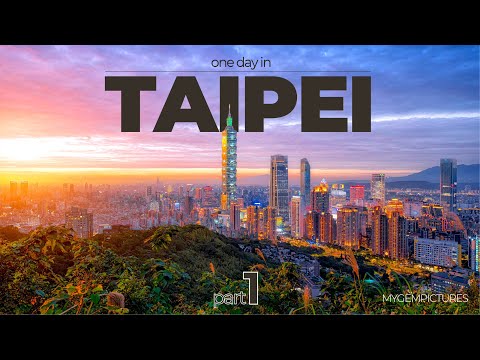 ONE DAY IN TAIPEI (TAIWAN) PART 1 | 4K 60FPS | Incredible contrasts - nature, history & skyscrapers