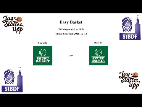 Skuru Basket (F05) mot Skuru Basket (F06) - EB - 2015-12-13