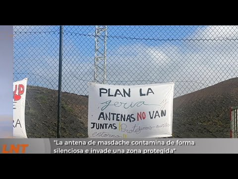 "La antena de Masdache contamina de forma silenciosa e invade una zona protegida"
