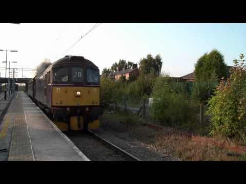 33207 5Z48 Carnforth - Southall @ Acton Bridge Station 15/09/11