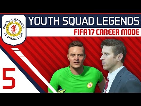 FIFA 17 Career Mode: Crewe Alex #5 - SELL HIM, HE'S AWFUL! [YOUTH SQUAD LEGENDS]