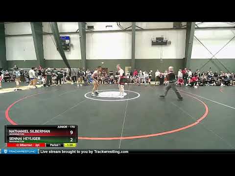 170 Lbs Cons. Round 1 - Nathaniel Silberman, Washington Vs Sennai Heyliger, Washington 5624
