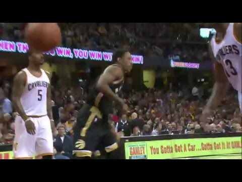 Raptors Highlights: DeRozan's Baseline Slam - January 4, 2016