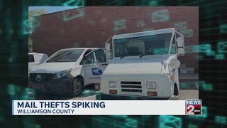 Mail thefts spiking in Williamson County, TN